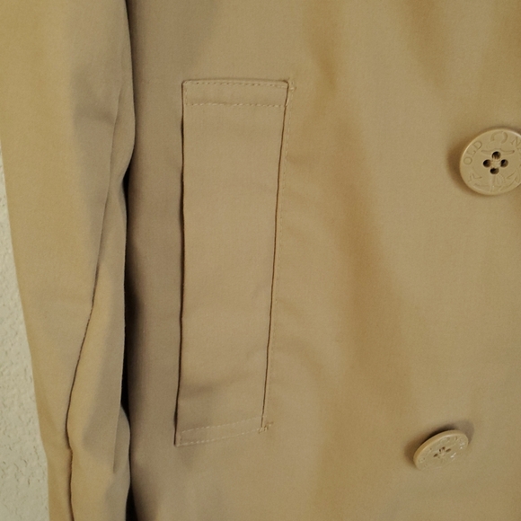 Old Navy Tan Trench Coat - Picture 4 of 6